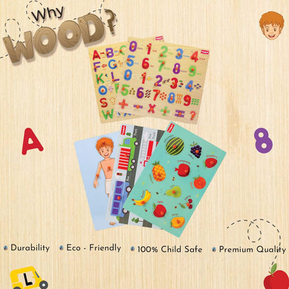 Funskool ABC Wooden Puzzle