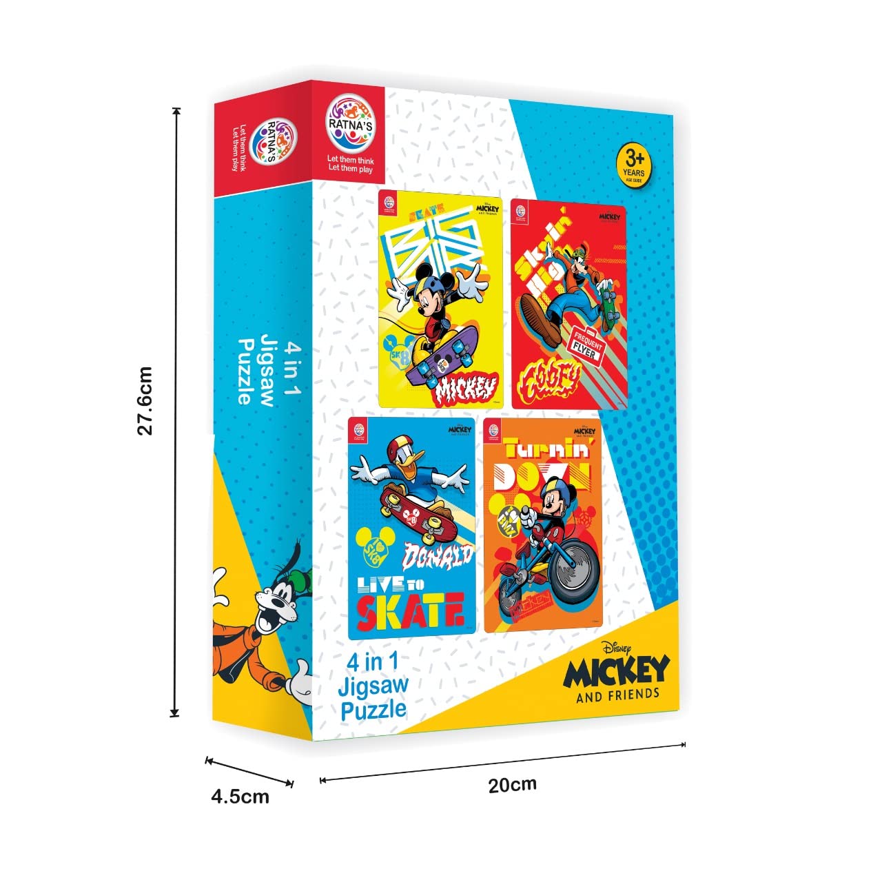 Ratna Jig Saw Puzzle (Disney Mickey & Frnds)