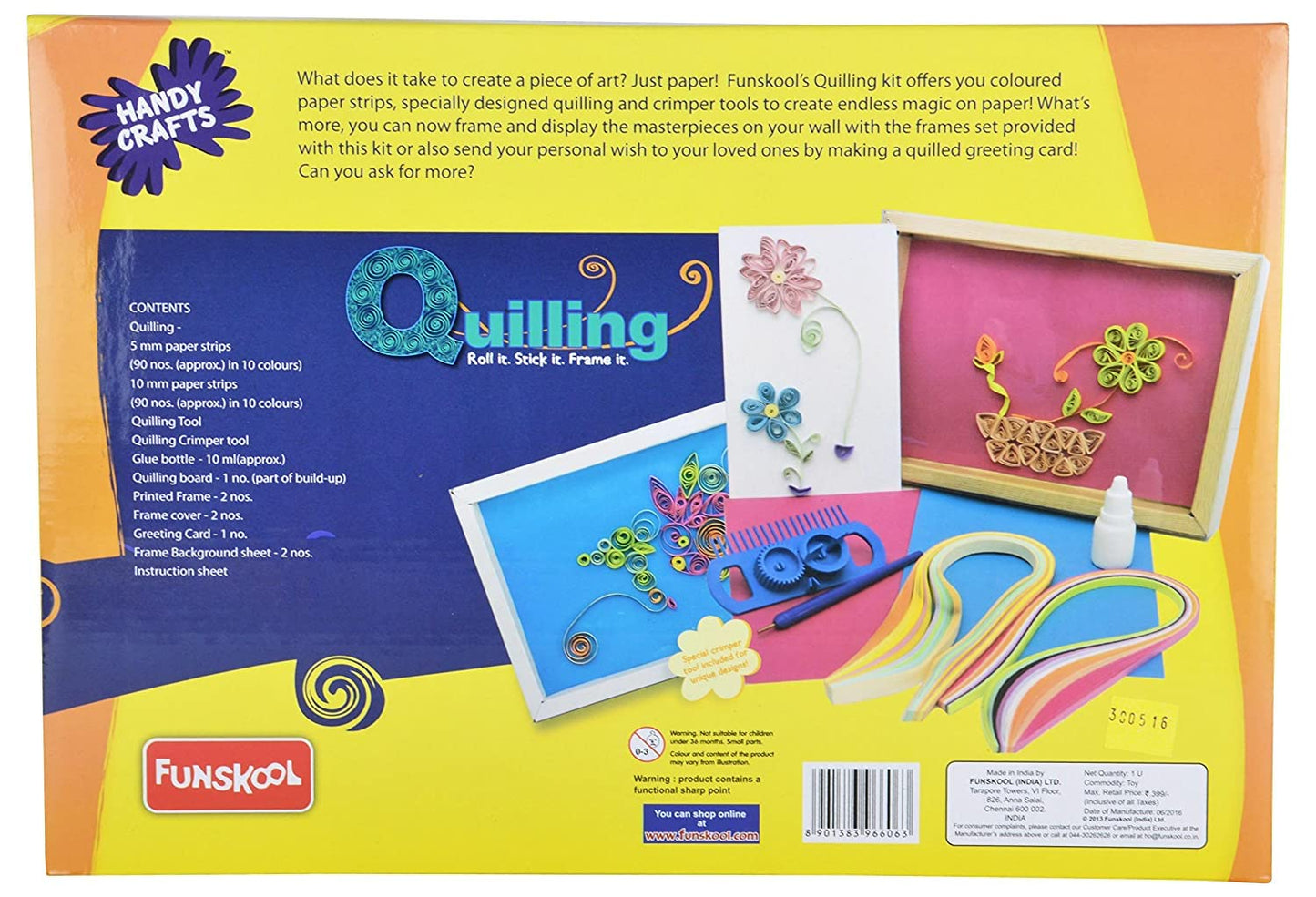 Funskool Quilling Art