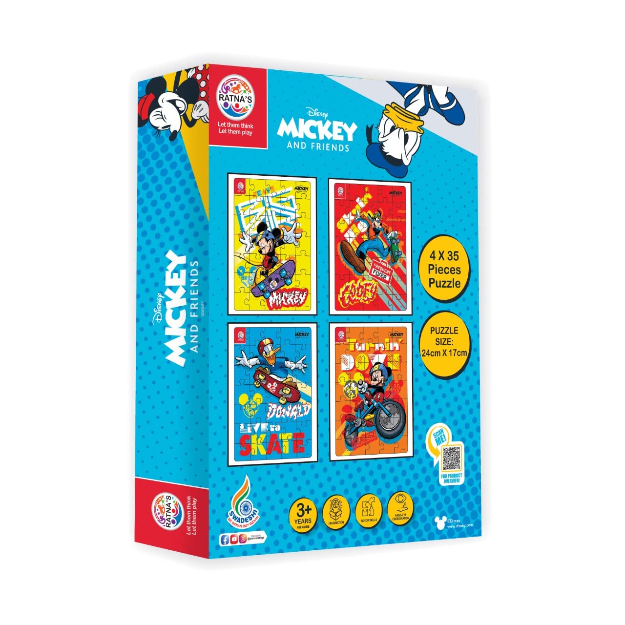 Ratna Jig Saw Puzzle (Disney Mickey & Frnds)