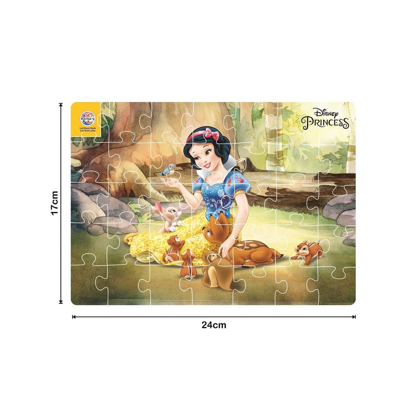 Ratna 4 in 1 Snow White Puzzle