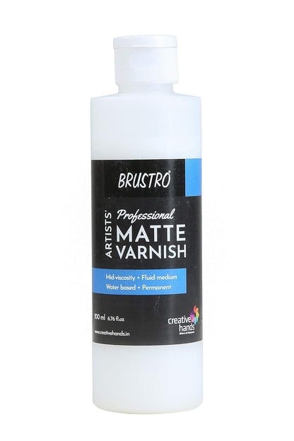 Matte Varnish 200ml Brustro