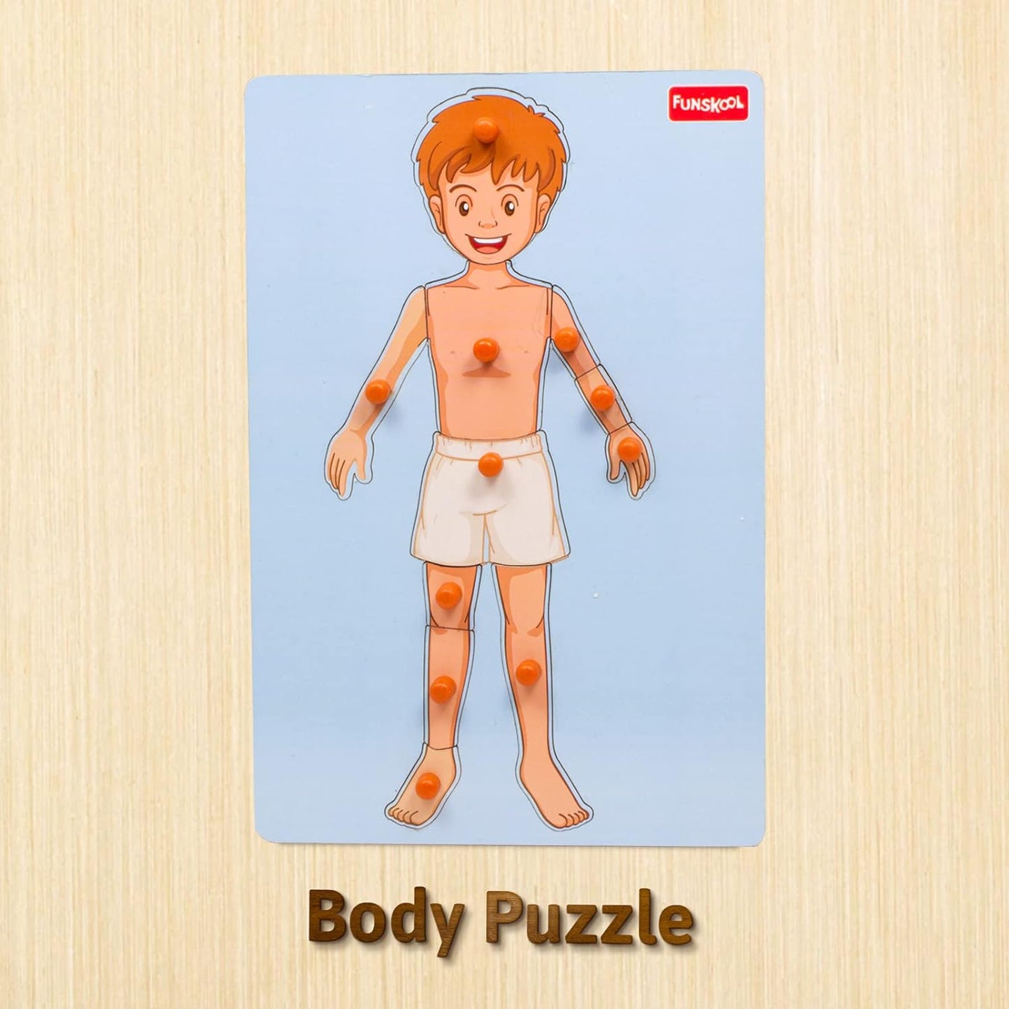 Funskool Body wooden puzzle