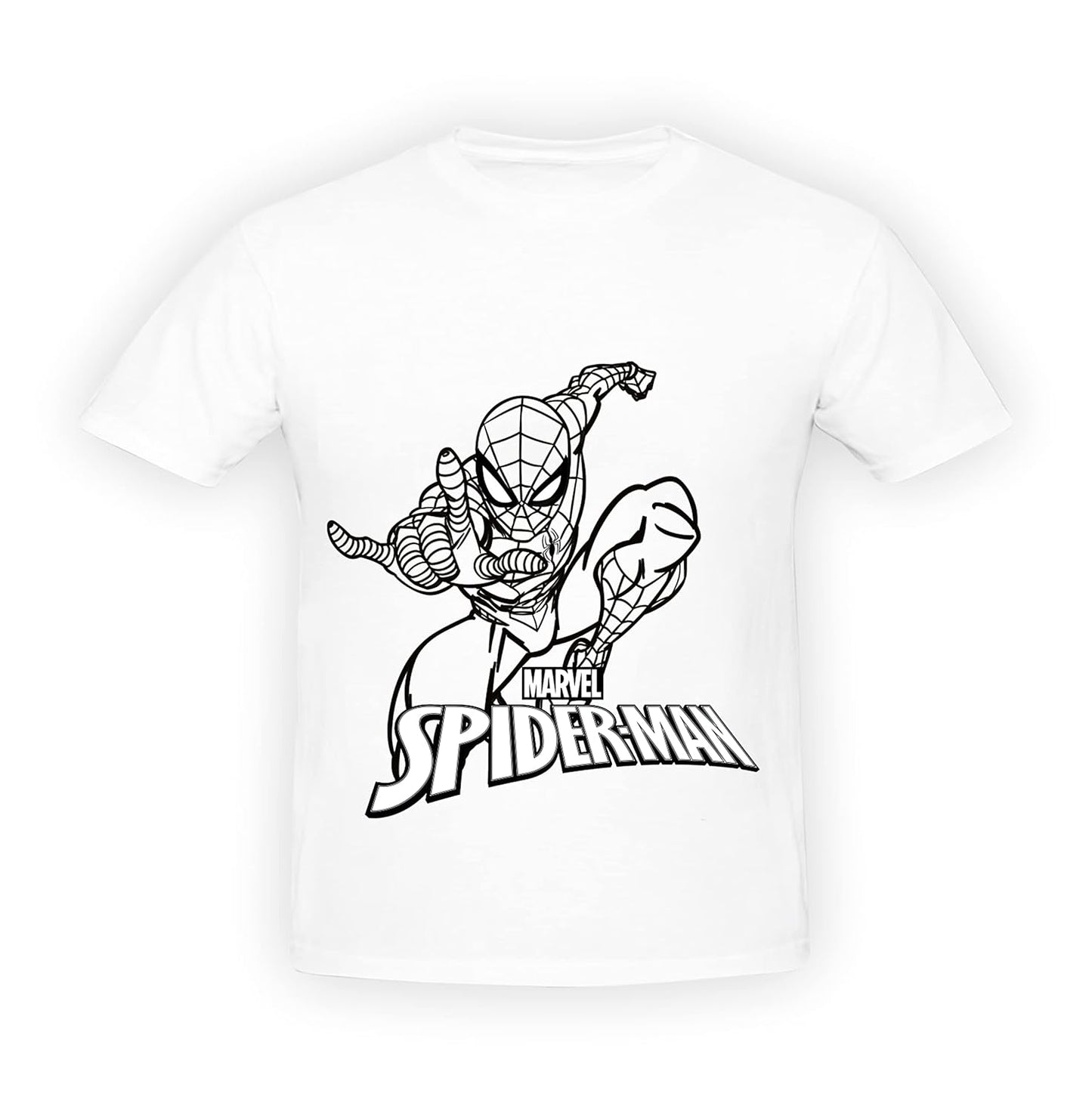 Ratna- Paint Your T-Shirt- Marvel Spider Man