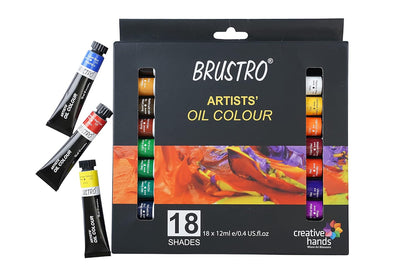 BR Oil Colour Tubel Set 18x12 ml