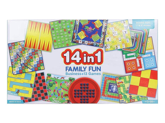 Ratna 14 in 1 Family Fun Games