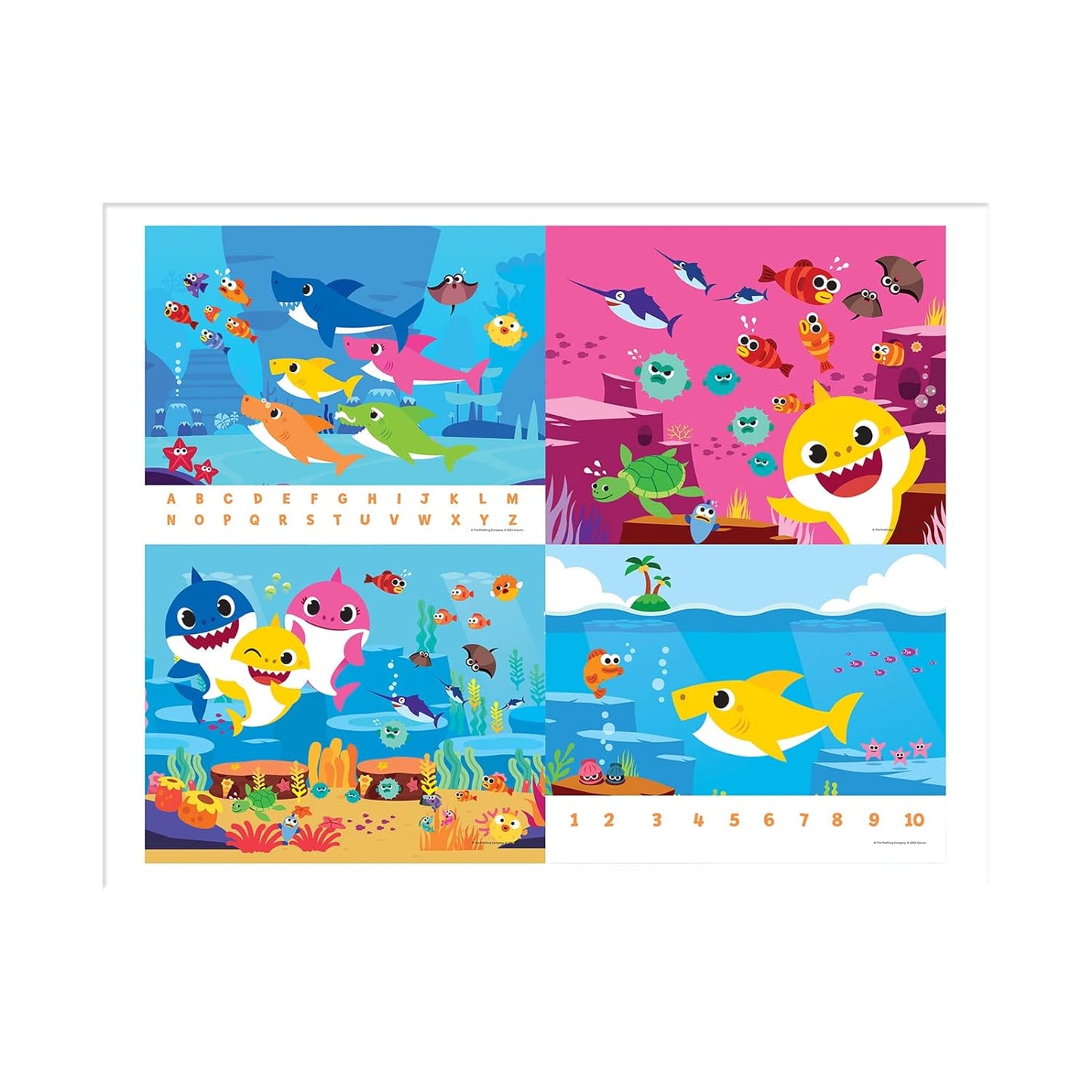 Funskool Baby Shark Puzzle 4 in 1