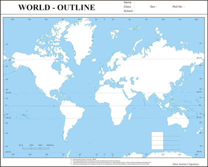 World Outline Map