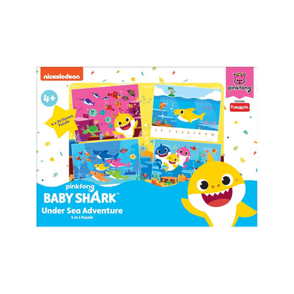 Funskool Baby Shark Puzzle 4 in 1