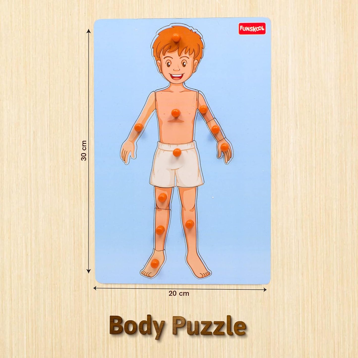 Funskool Body wooden puzzle