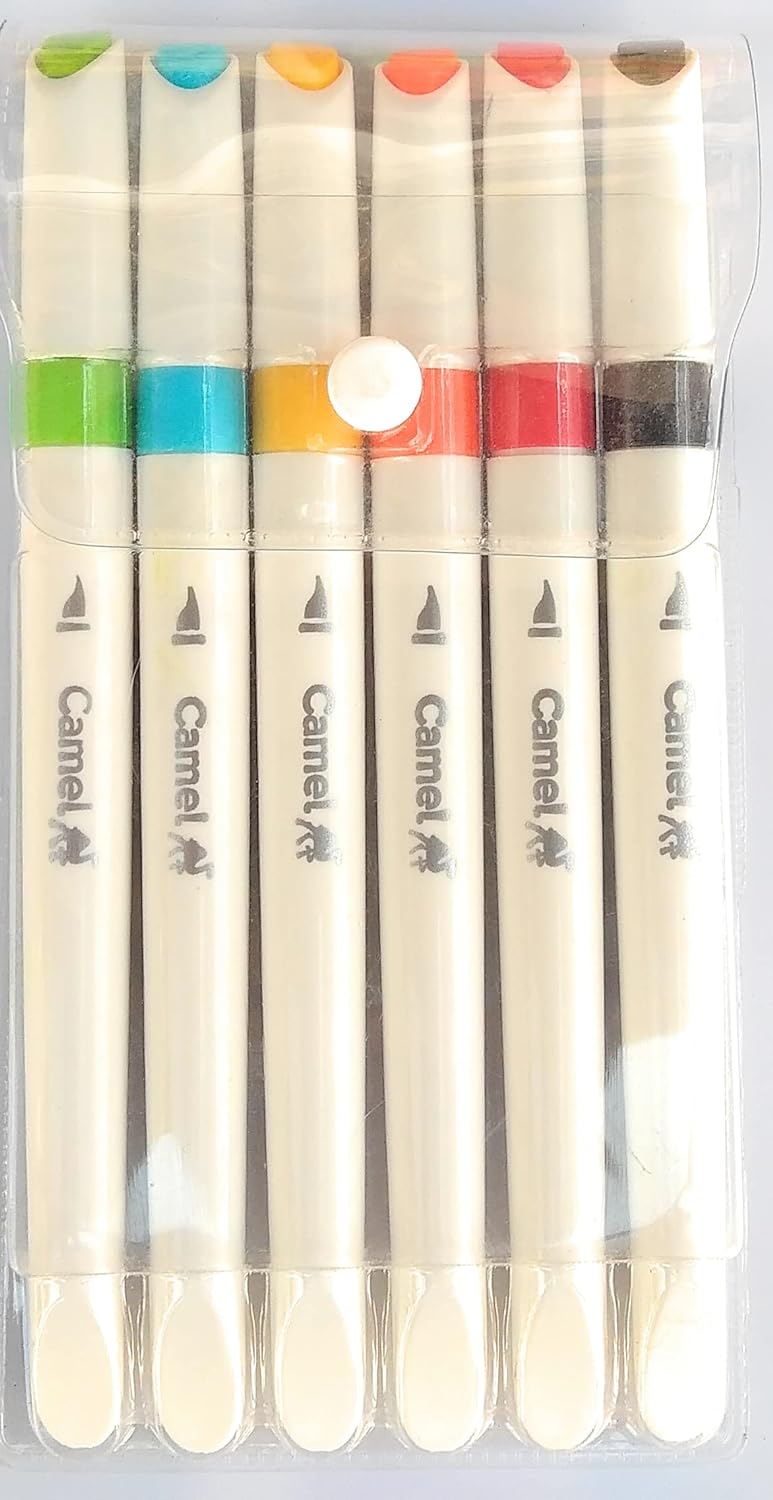 Camel Brush Pen Set of 6