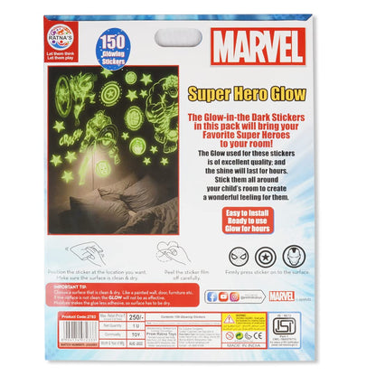 Ratna Marvel Glowing Star Mix Sticker