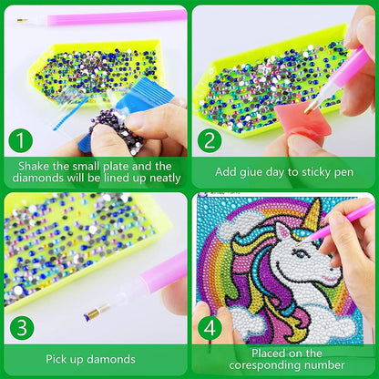 DIY Diamond Painting Kit with Photo Frame  Medium