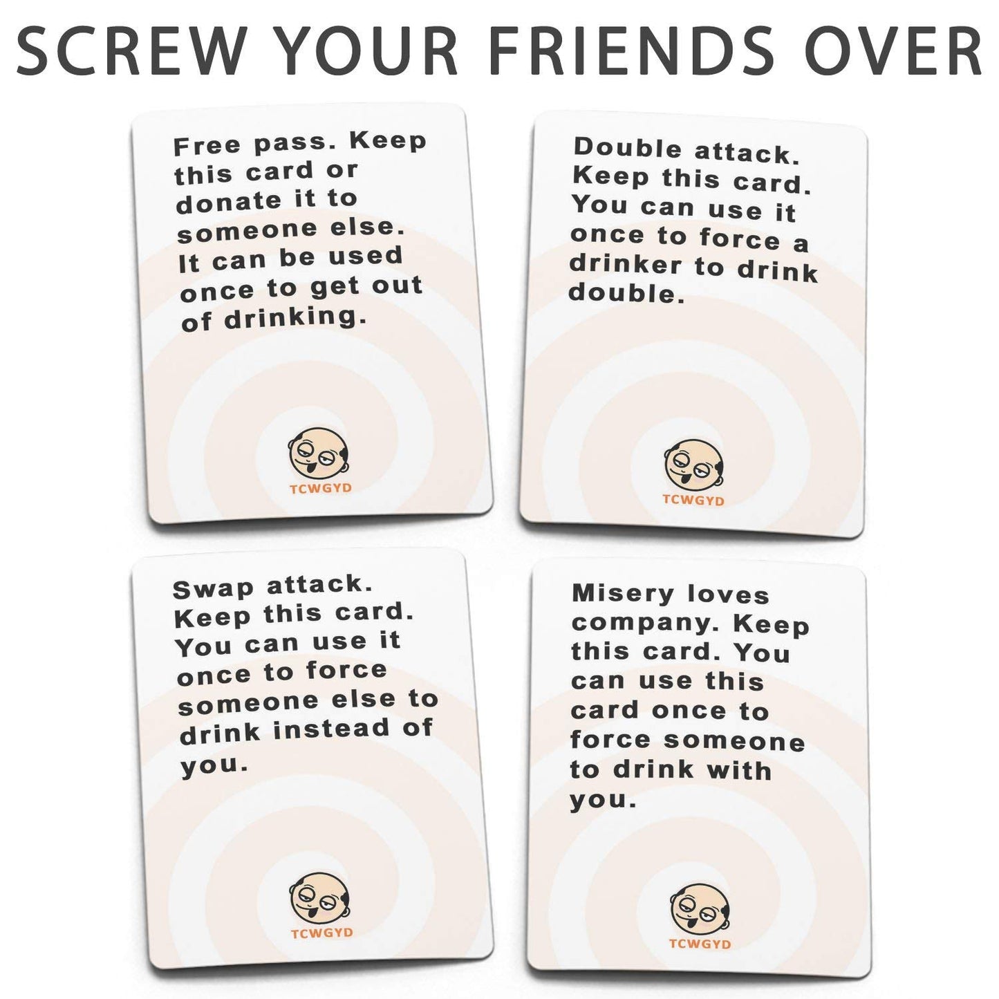 Drinking Card Game- These Cards Will Get You Drunk