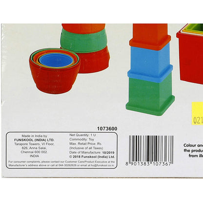 Funskool Giggles Stack & Tumble Gift Set 12+ months