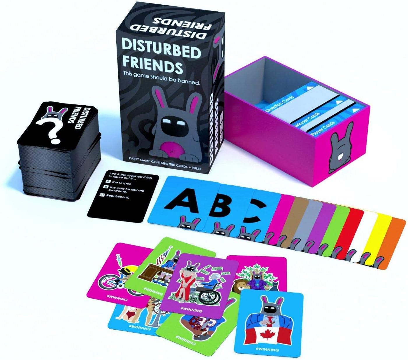 Disturbed Friends Party Game 21+