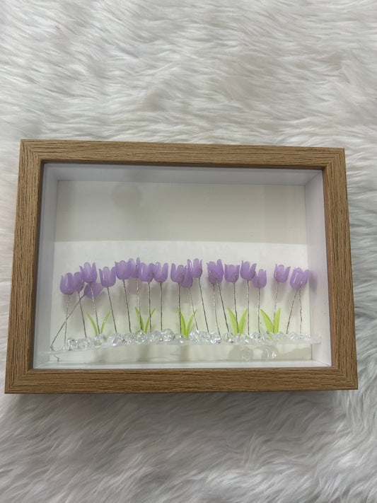 DIY Tulip Light Photo Frame