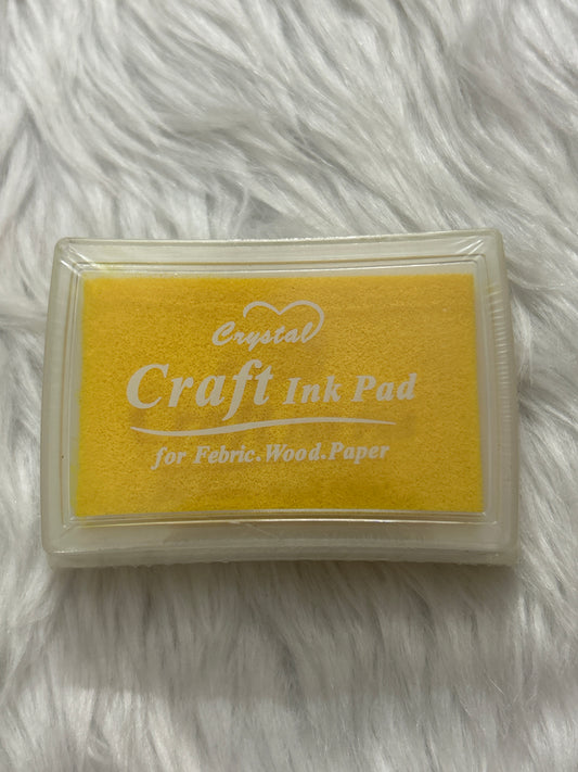 Craft Ink Pad- Yellow