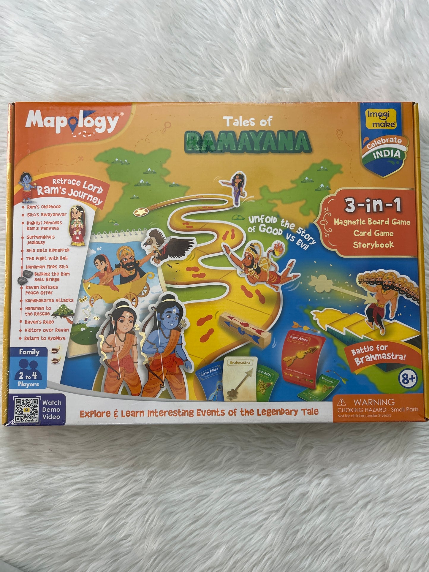 Mapology - Ramayana (3 in 1) 8+