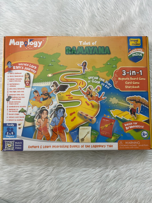 Mapology - Ramayana (3 in 1) 8+