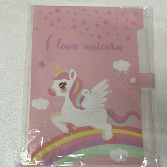 Fancy Kids File Unicorn