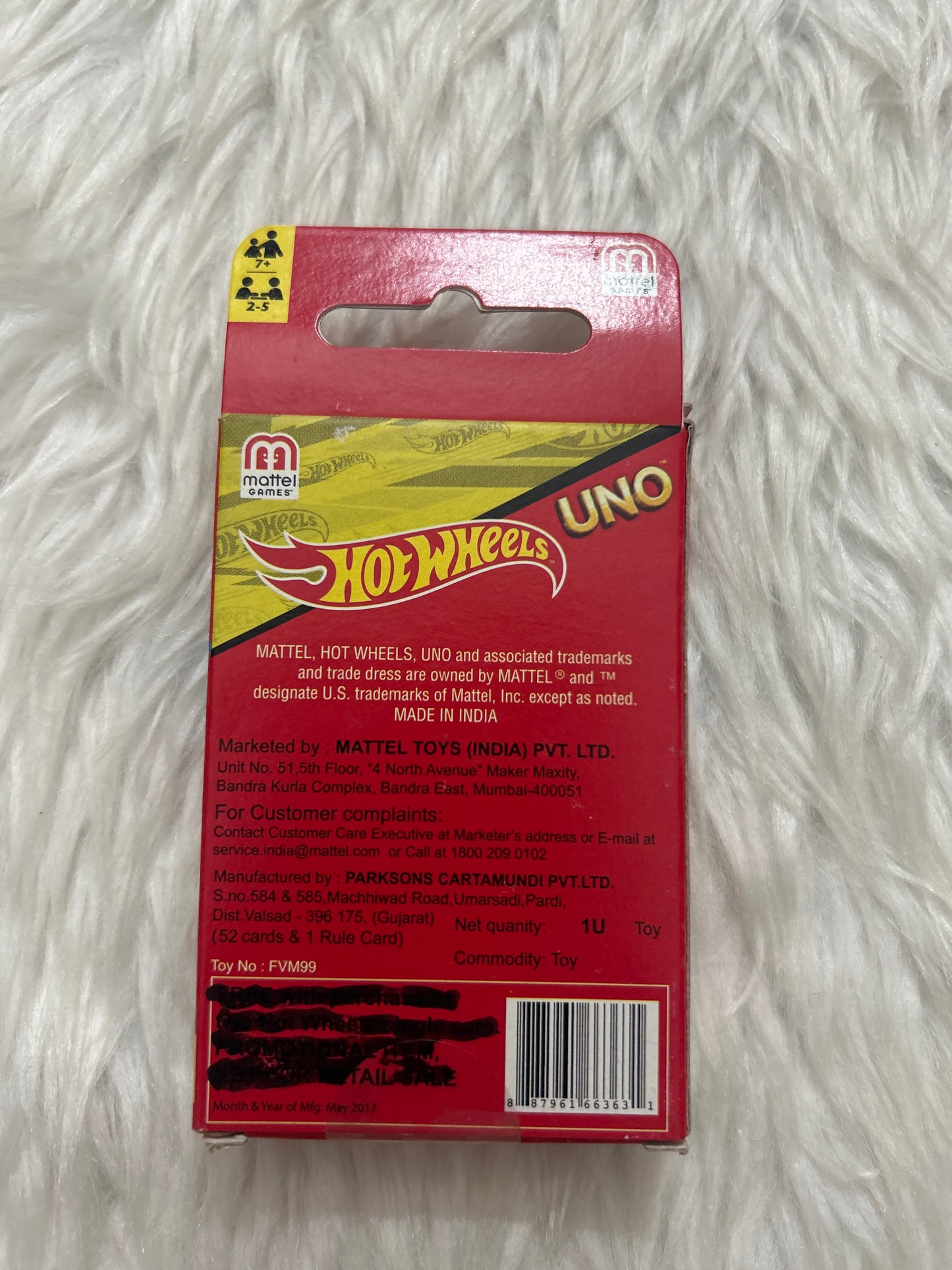 Uno Hot Wheels