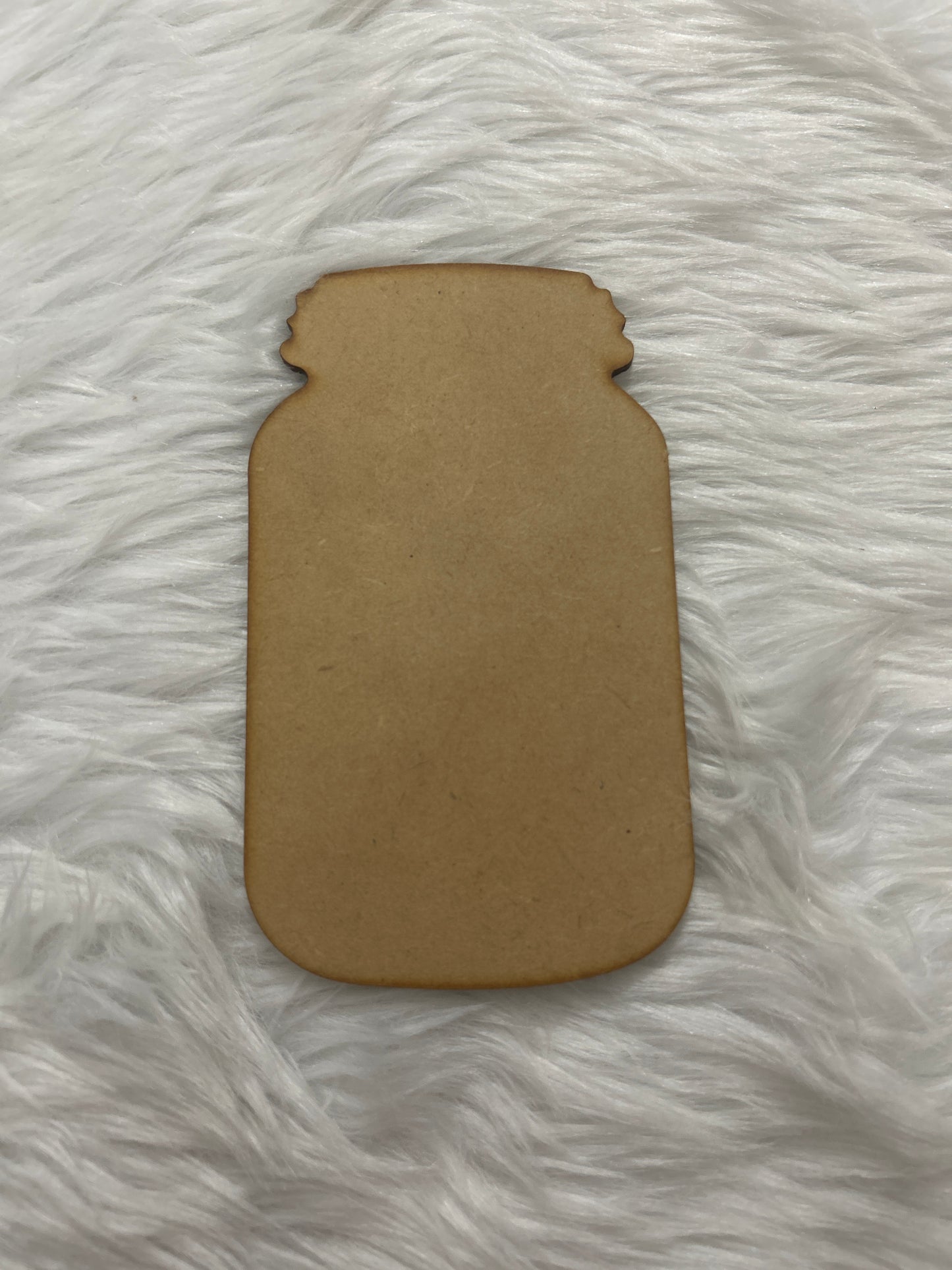 MDF Cutout Mason Jar