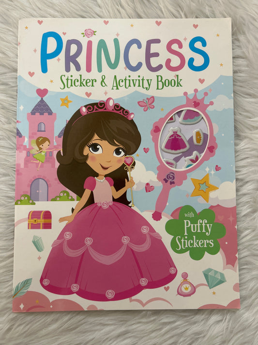 Princess Sticker & Activity Book With Puffy Sticker