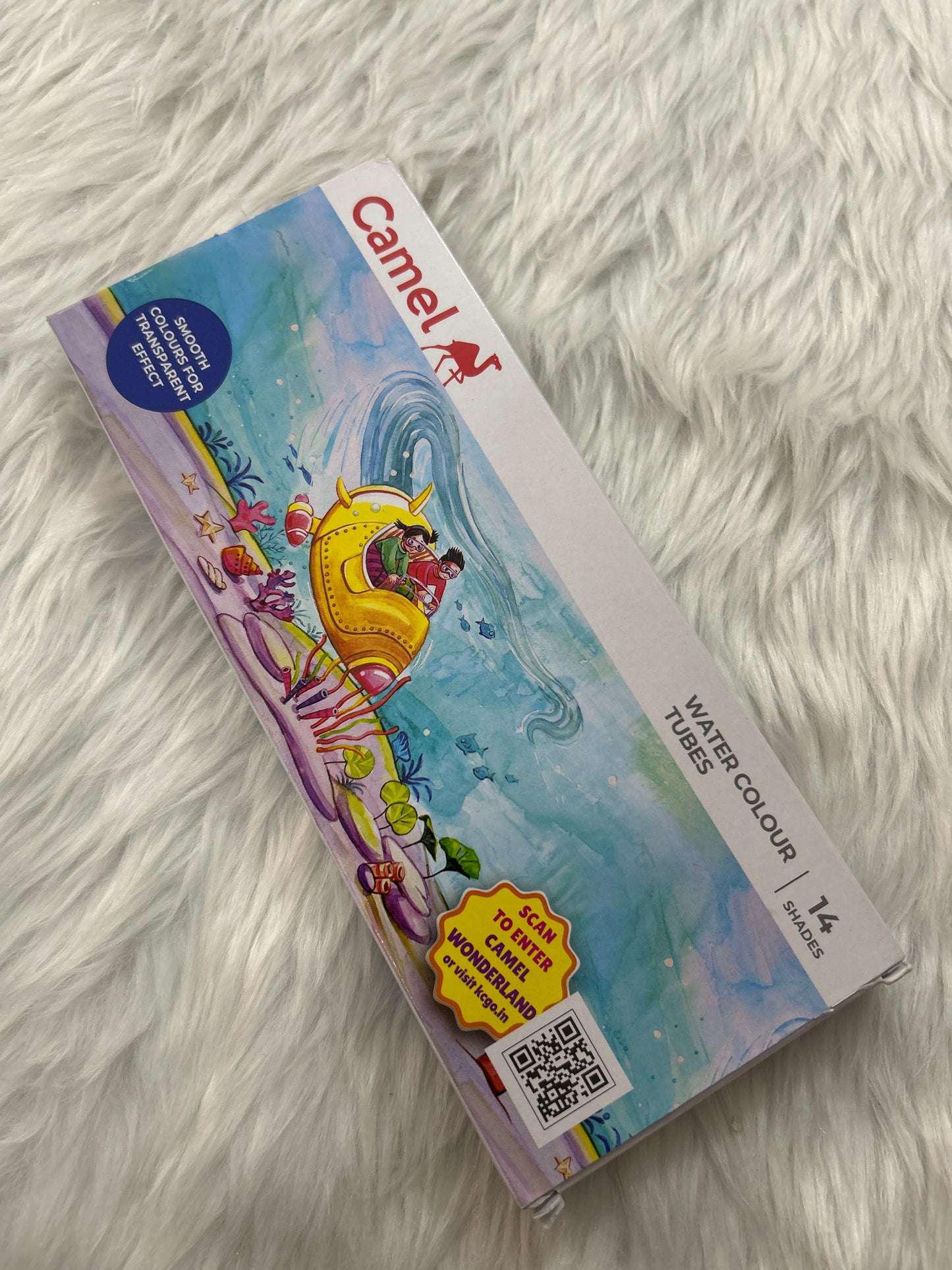 Camel Water Colour Tubes 14 Shades