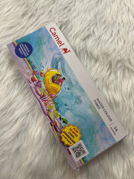 Camel Water Colour Tubes 14 Shades