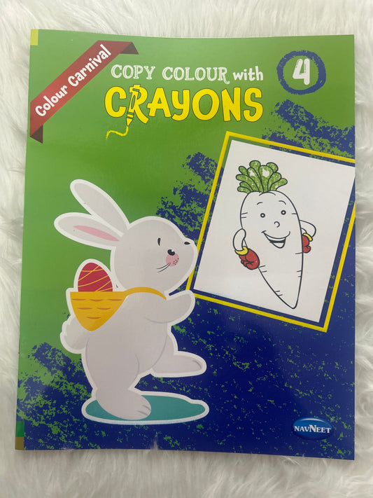 Navneet Colour Carnival 4- Copy Colour With Crayons - Gift Hub Mart