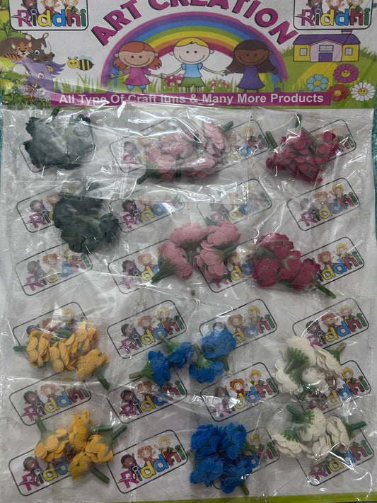 Craft Flower Set Of 4