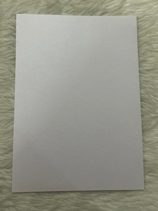 A4 Card Stock Paper- White