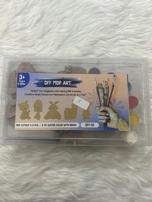 DIY MDF Art 5pc Set