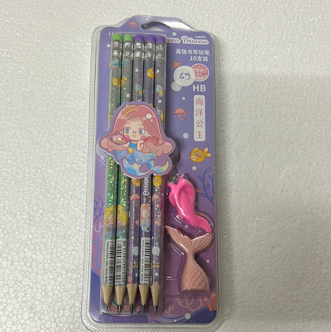 Fancy Pencil Set- Little Tree