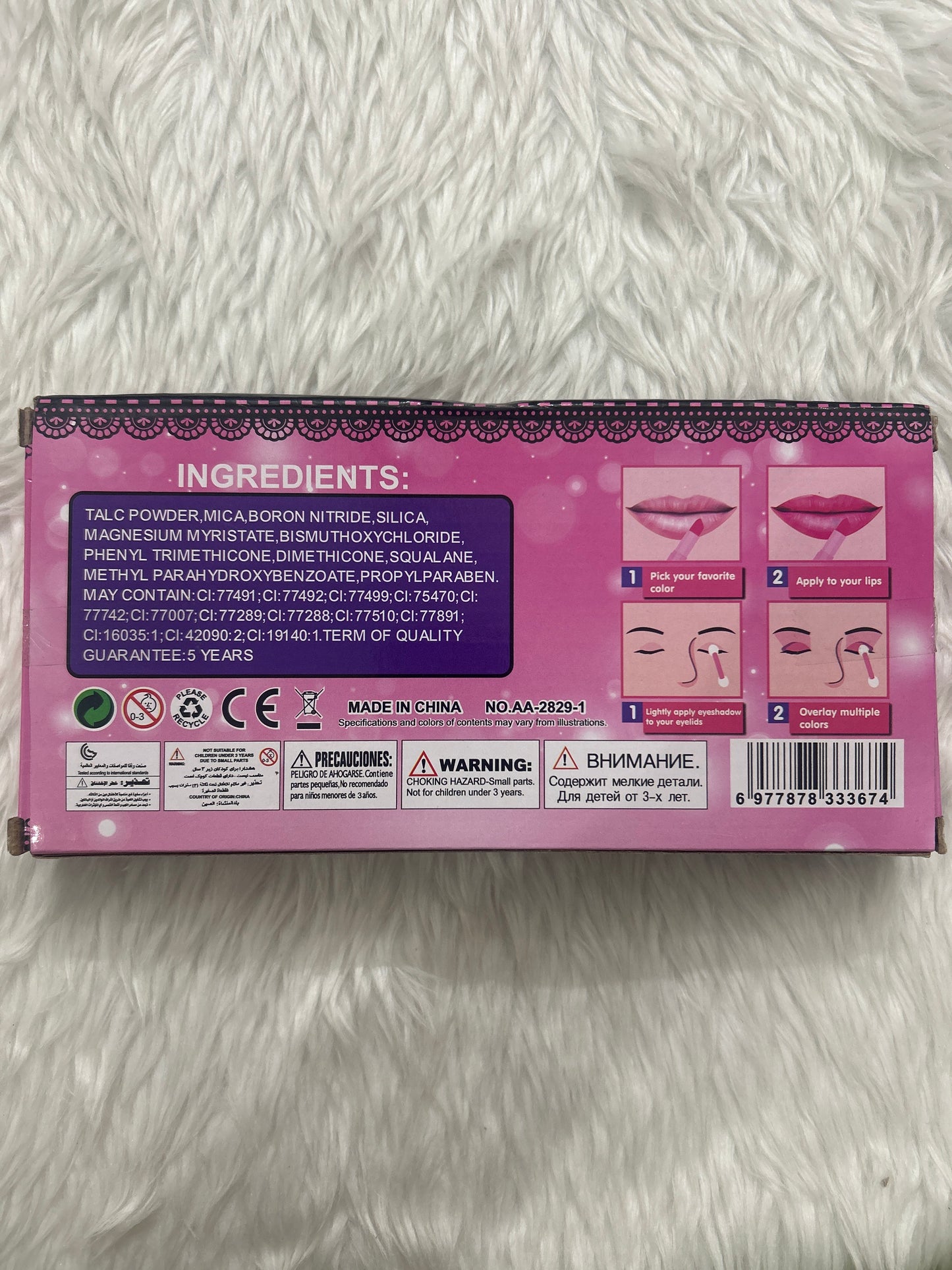 Kuromi Make UP Set