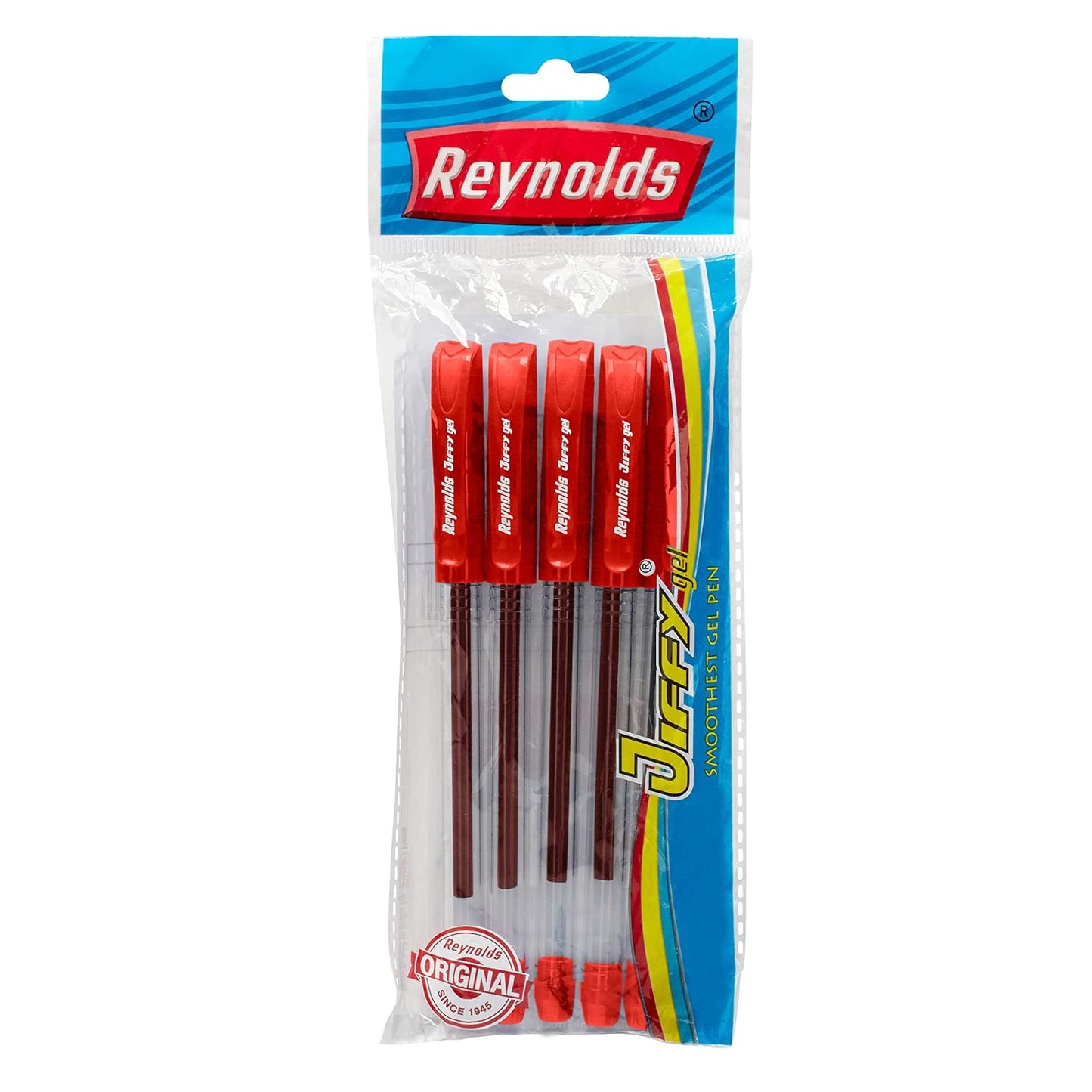 Reynolds Jiffy Gel Pen Red