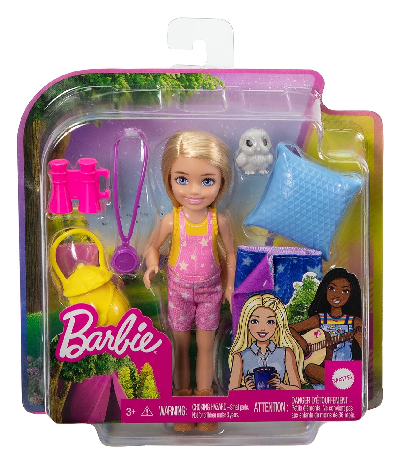 Barbie Camping Playset with Chelsea (HDF77)