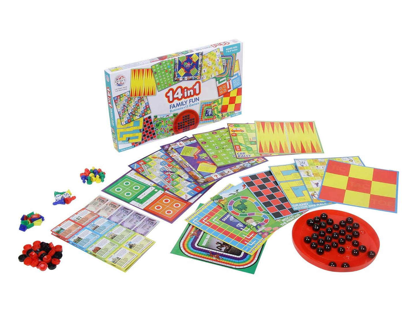 Ratna 14 in 1 Family Fun Games