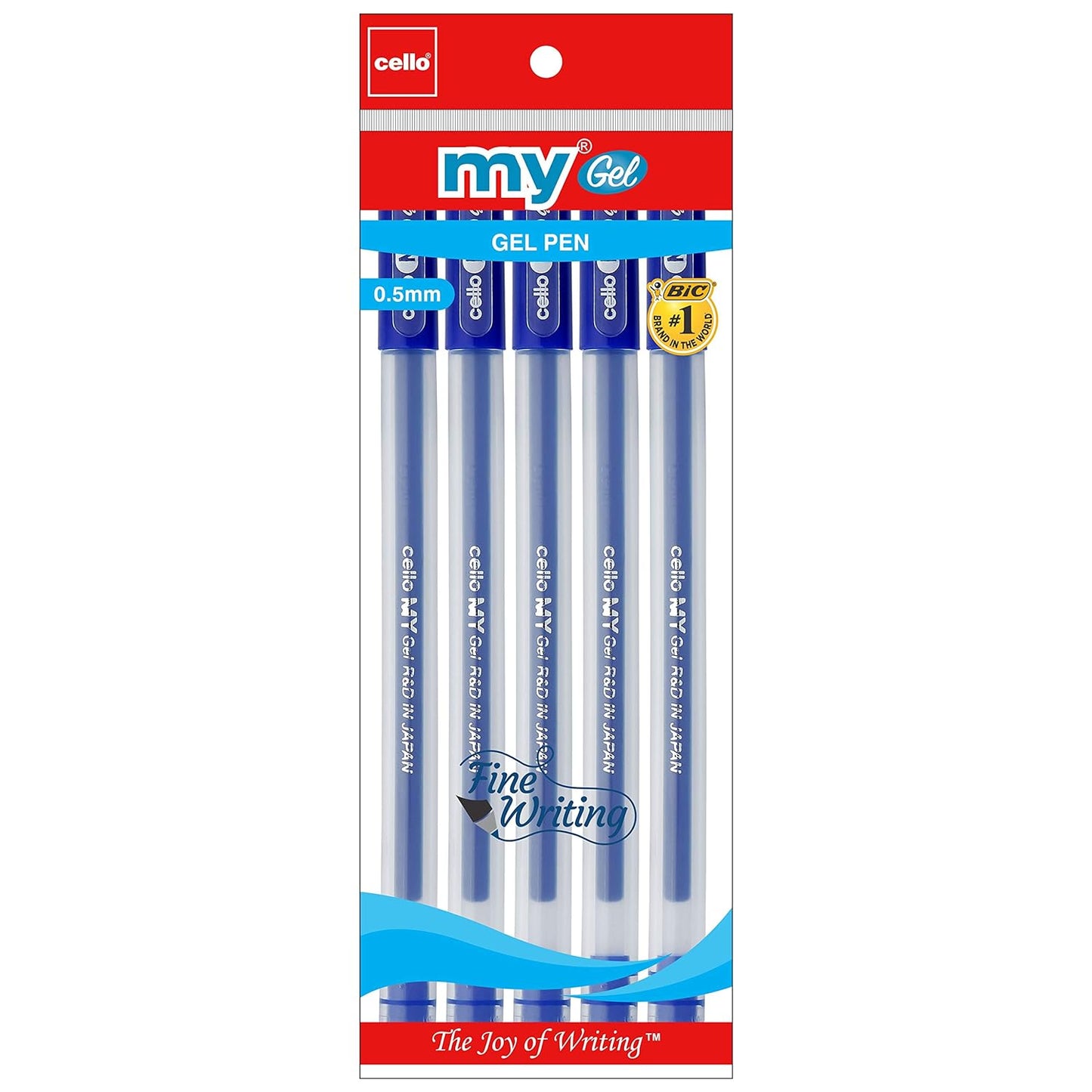 Cello My Gel Pen Blue 0.6mm