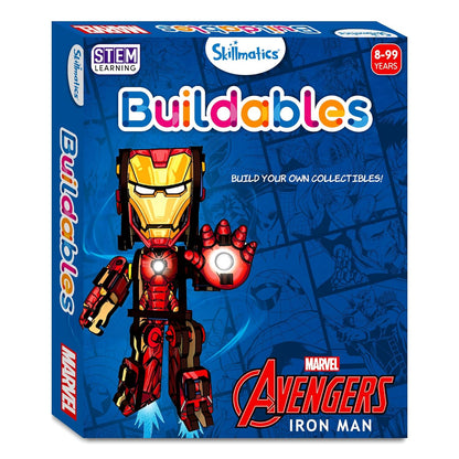 Skillmatics Buildables Ironman Action Figure