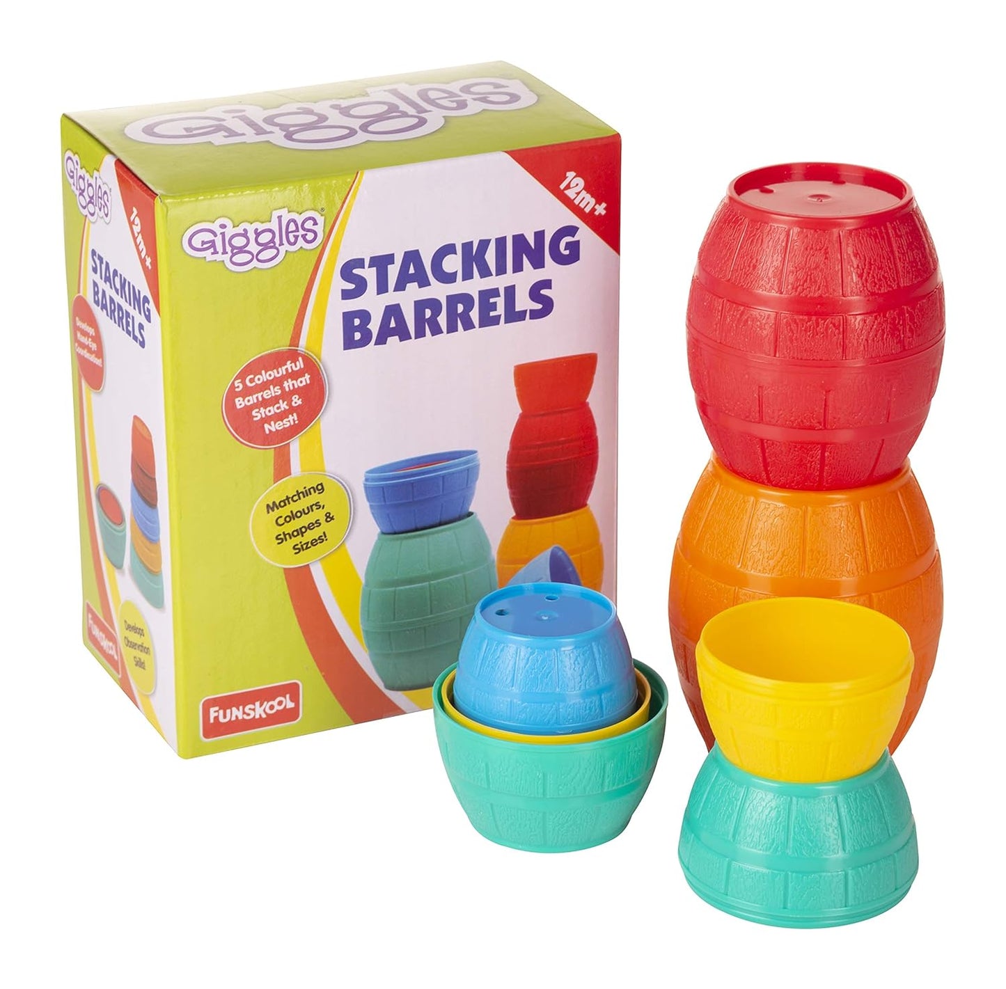 Funskool Stacking Barrels