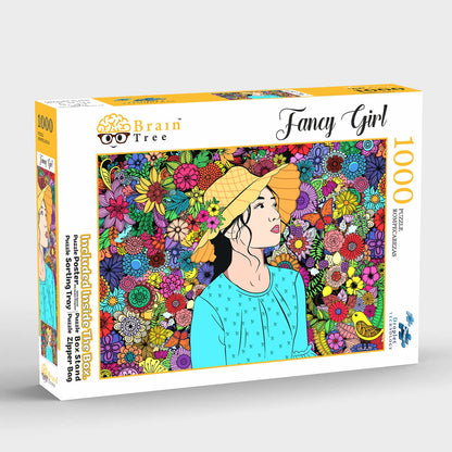 Brain Tree Fancy Girl 1000 Pcs Puzzle