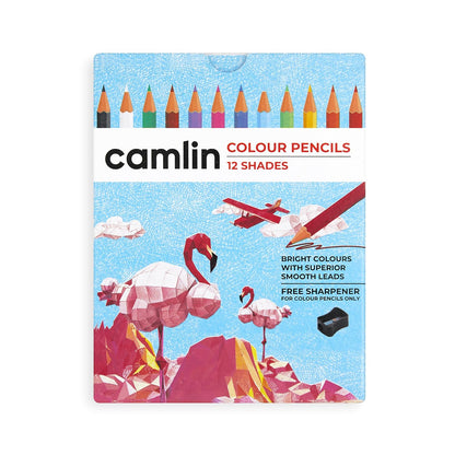 Camlin Colour Pencils Small 12