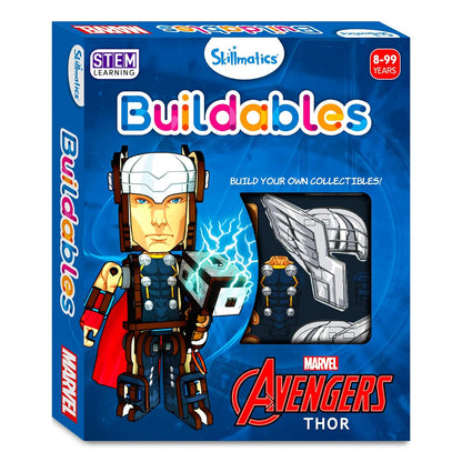 Skillmatics Buildables Thor Action Figure