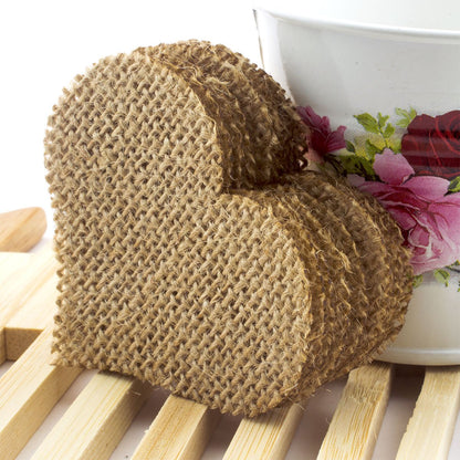 Burlap Heart