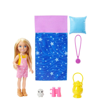 Barbie Camping Playset with Chelsea (HDF77)