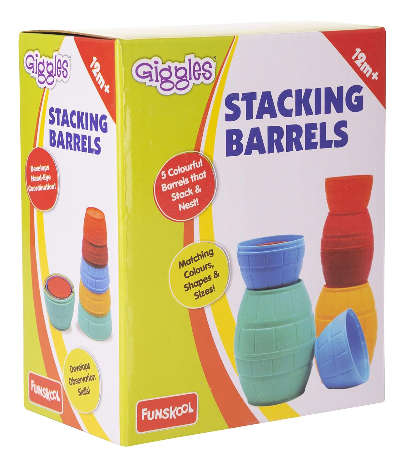 Funskool Stacking Barrels