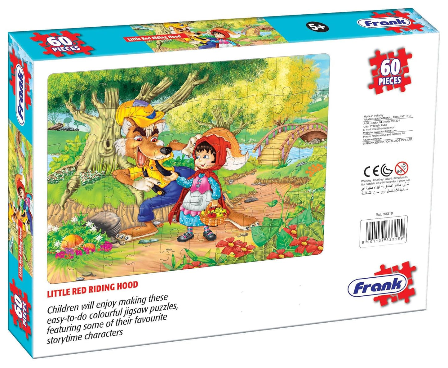 Frank Little Red Hiding Hood 60 Pcs