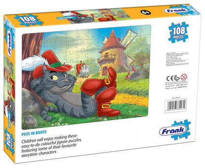 Frank Puss in Boots Puzzle 108 Pcs